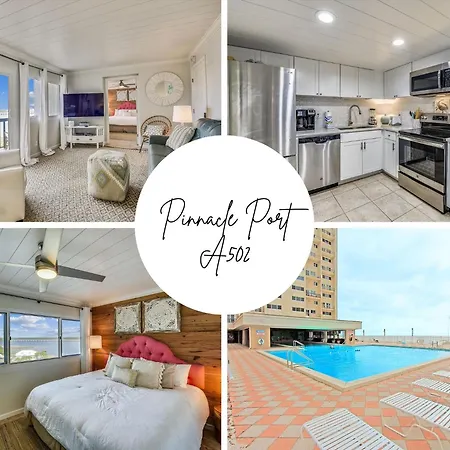 Pinnacle Port A502 - Updated 3 Bedroom 3 Bathroom Sleeps 8, Free Fun! Boat Ramp Access! Condo